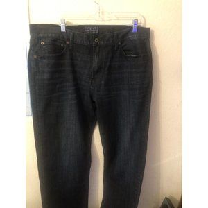 Lucky Brand Jeans Men 38x34 Blue Stone Wash